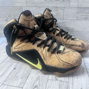 Nike LeBron 12 Cork with Black and Yellow Accents